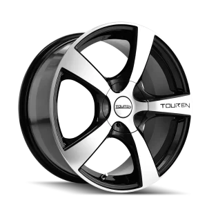 Touren – TR9 – Black – 16″x7″ 42mm – Summer Wheels – 3190-6701M